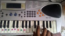 aadukalam BGM on keyboard