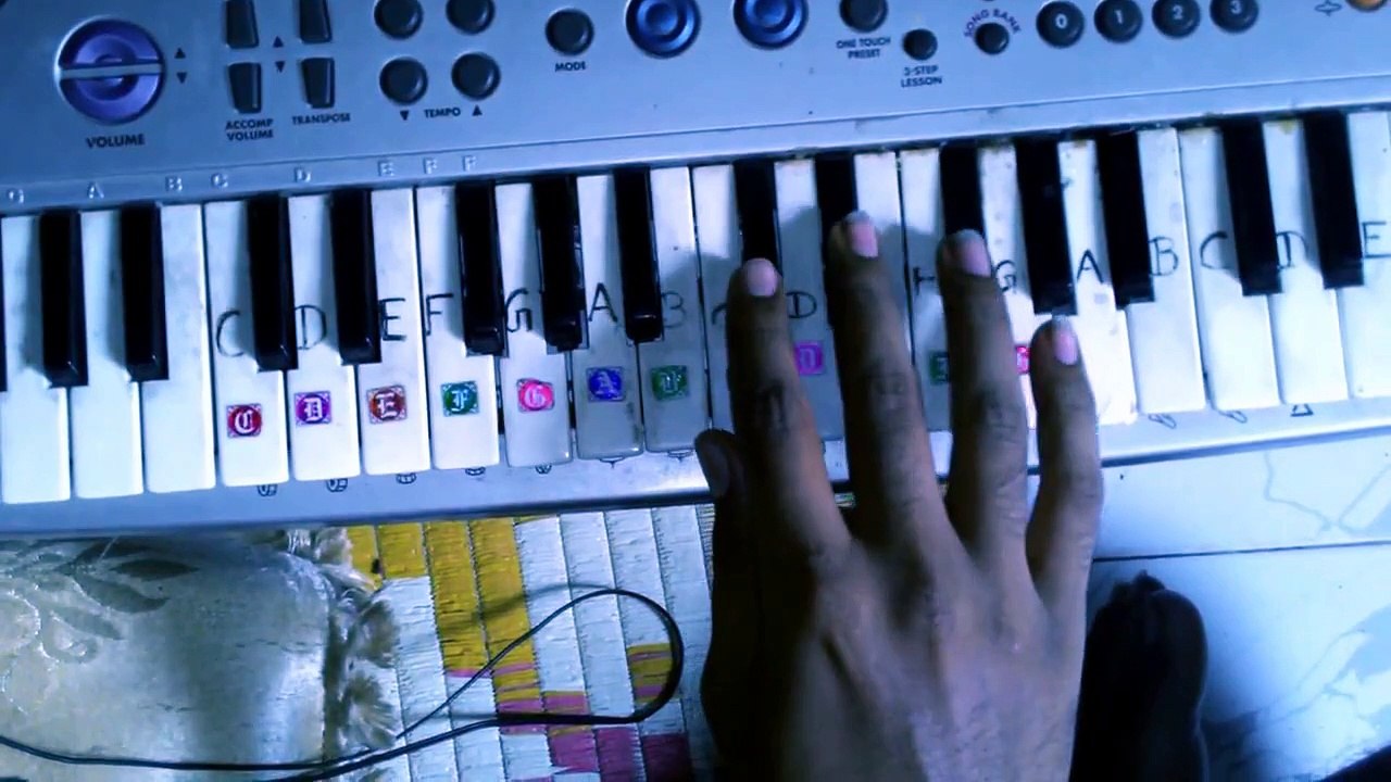 aayirathil oruvan BGM on keyboard