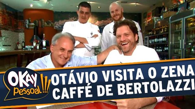 Otávio Mesquita visita o Zena Caffé e fala com os vencedores de Hells Kitchen