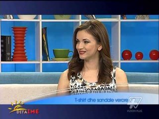 Dita Ime - T-shirt dhe sandale verore - 22 Maj 2014 - Show - Vizion Plus