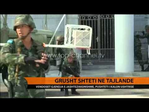 Tajlandë, ushtria merr kontrollin e qeverisë - Top Channel Albania - News - Lajme