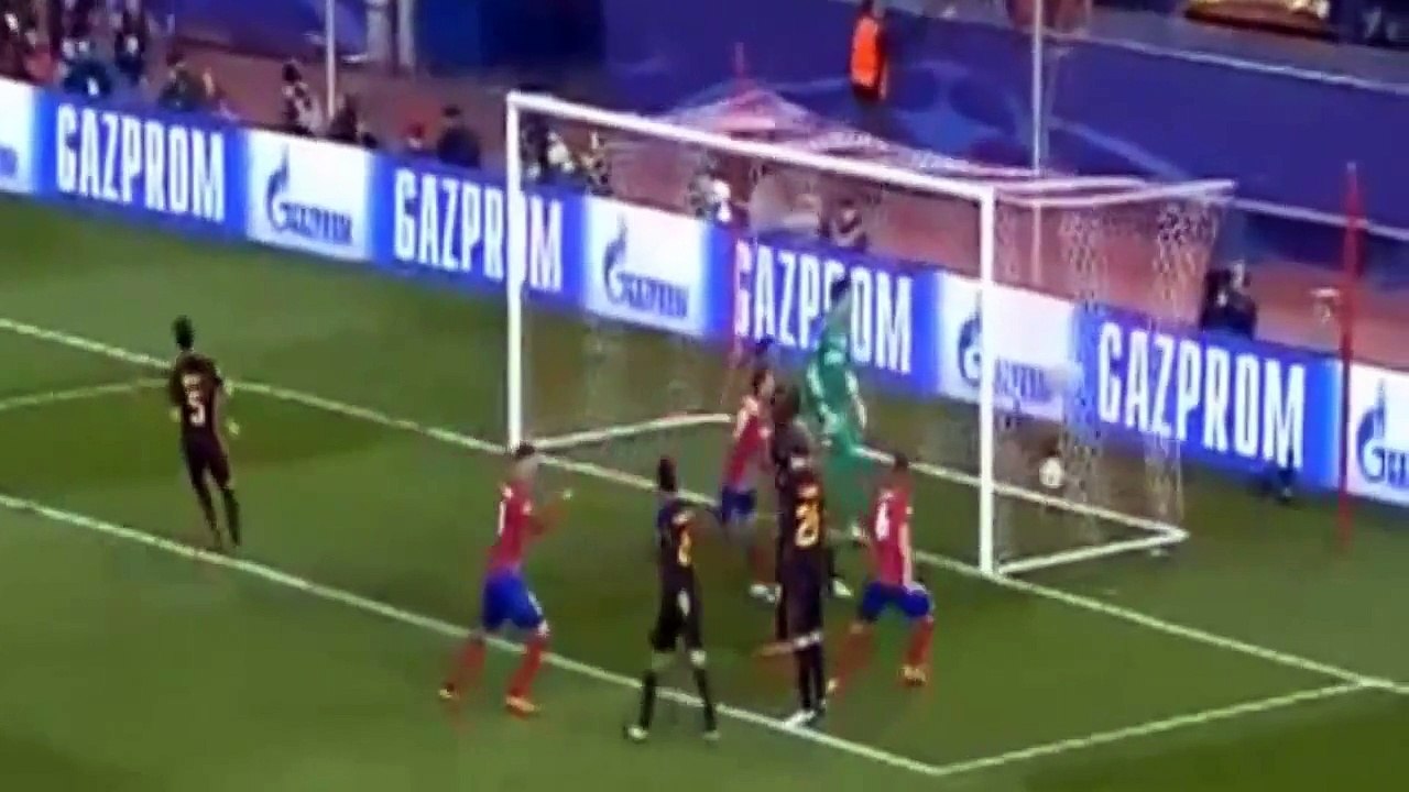 Atletico Madrid - Galatasaray 2-0 Geniş Özet ve  Goller ŞL 2015