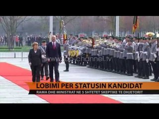 Lobimi për statusin kandidat - Top Channel Albania - News - Lajme