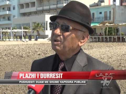 Hapësirat publike në plazhin e Durrësit - News, Lajme - Vizion Plus