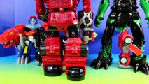 Transformers Robots In Disguise Stomp & Chomp Grimlock Optimus Prime Heatwave Battle Mars