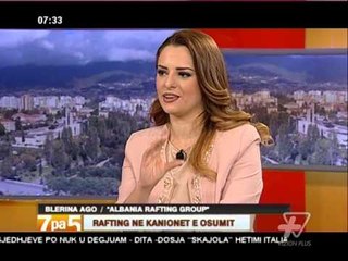 7pa5 - Rafting ne kanionet e Osumit - 27 Maj 2014 - Show - Vizion Plus