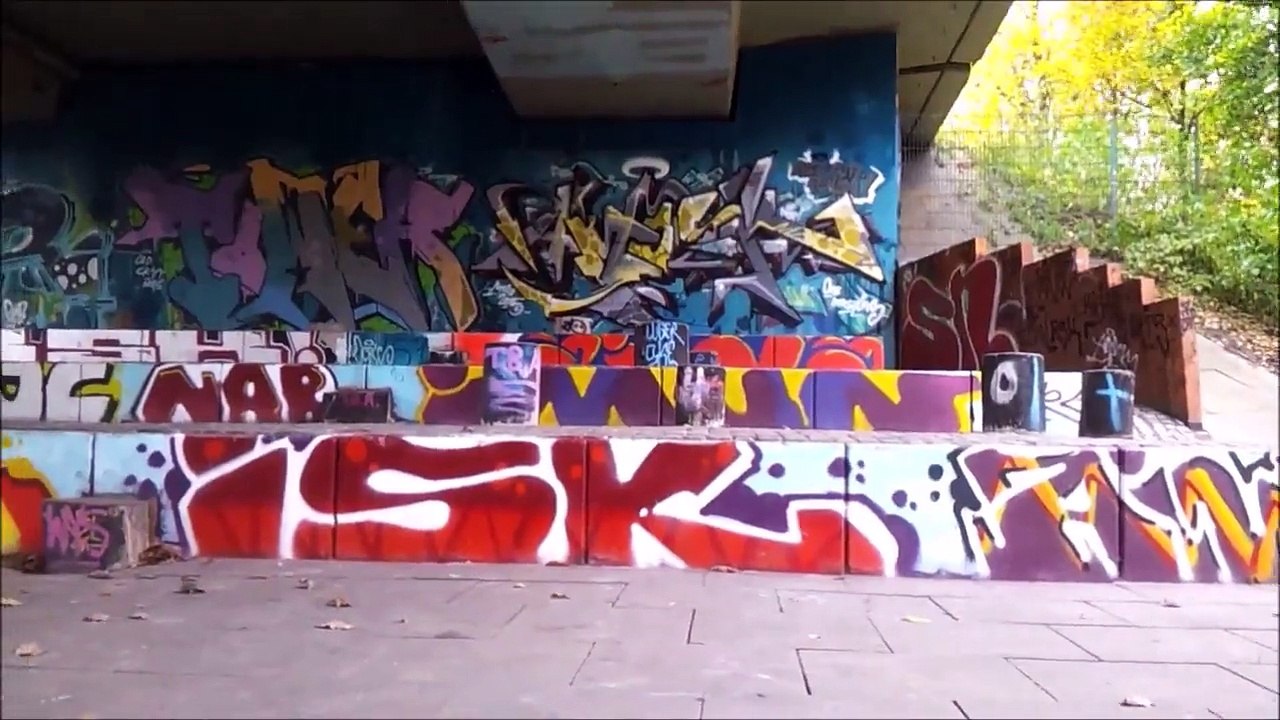 Timelapse Zeitraffer - An und unter der Hochbrücke November 2015