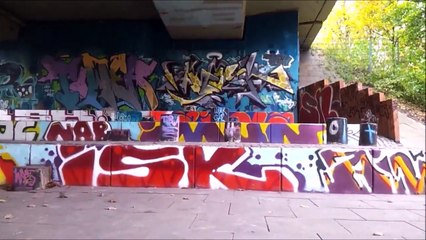 Timelapse Zeitraffer - An und unter der Hochbrücke November 2015