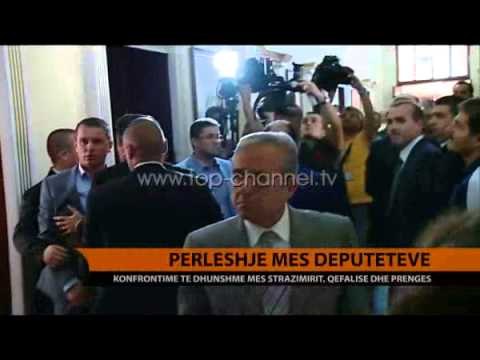 Përleshje mes deputetëve - Top Channel Albania - News - Lajme