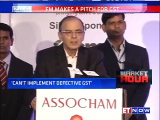 FM Arun Jaitley on GST