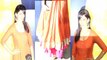 Sonali Kulkarni In Orange Gown at Preview of Miraki Collection by Shaheen Abbas - Bollywood News Gossips