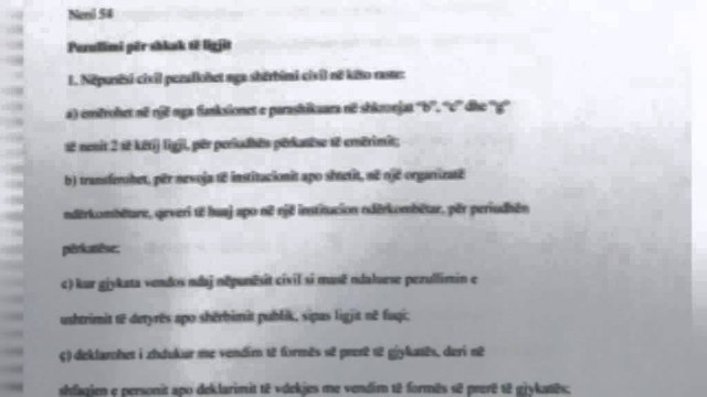 PROCEDURA E SHKARKIMIT TE VIKTIMES NE LEZHE
