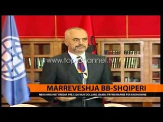Marrëveshja BB-Shqipëri - Top Channel Albania - News - Lajme