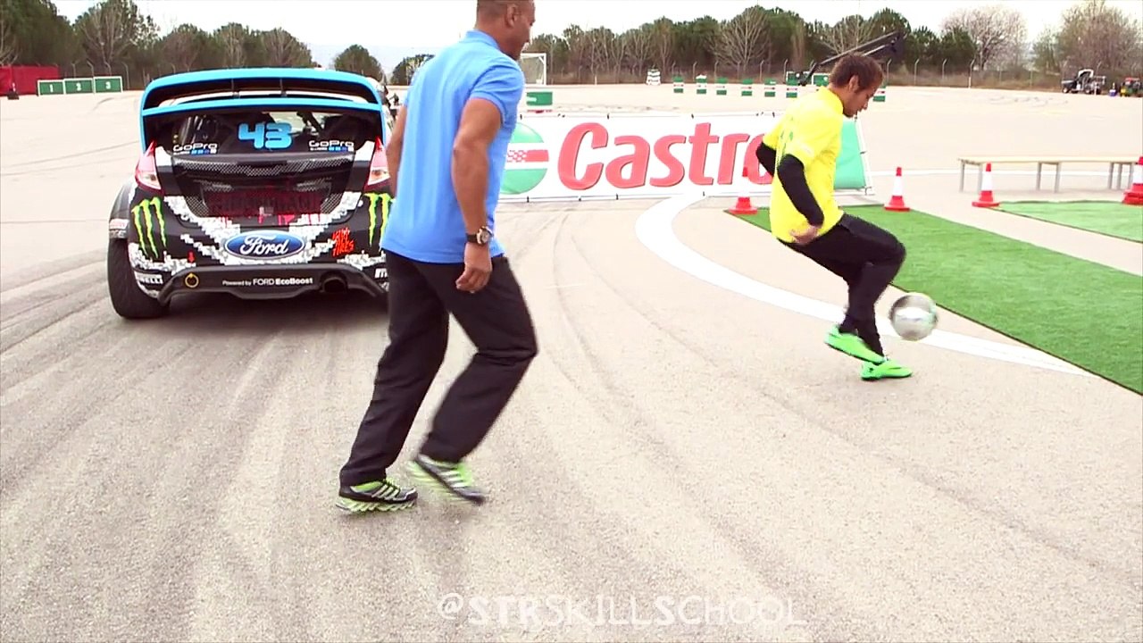 Neymar skills 2014 - Learn Football/soccer skills with Neymar & Cafu