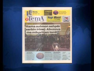 SHTYPI I DITES TITUJT KRYESORE TE FAQEVE TE PARA TE GAZETAVE SHQIPTARE E MARTE 3 QERSHOR 2014