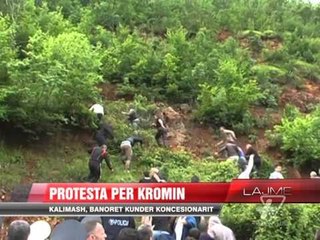 Kukës, protesta për kromin - News, Lajme - Vizion Plus