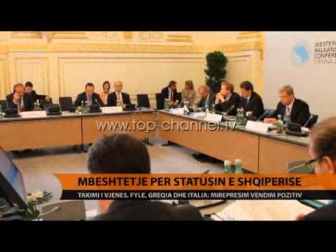 Mbështetje për statusin e Shqipërisë - Top Channel Albania - News - Lajme