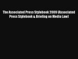 Read The Associated Press Stylebook 2009 (Associated Press Stylebook & Briefing on Media Law)