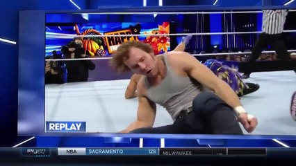 Dean Ambrose Wins in Triple Threat Match
