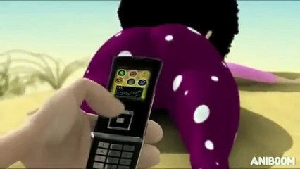 Çölde Kalan Kadın ve Adam Animasyonu