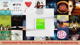 PDF Download  Automated Theorem Proving in Software Engineering Read Online