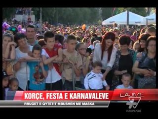 Korçë, festa e karnavaleve - News, Lajme - Vizion Plus