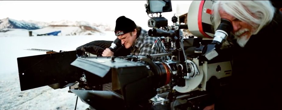 Behind the Scenes of The Hateful Eight - 70MM Filming