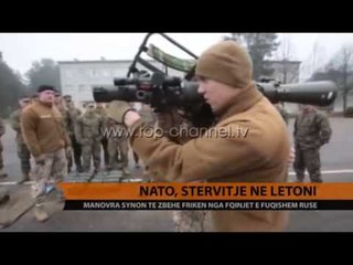 NATO, stërvitje në Letonisë - Top Channel Albania - News - Lajme