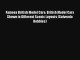 Famous British Model Cars: British Model Cars Shown in Different Scenic Layouts (Calvendo Hobbies)