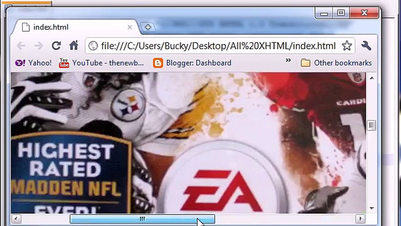 XHTML and CSS Tutorial - 39 - Max Width & Height