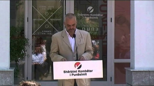 INAGUROHET ZYRA E PUNES NE KORÇE, RAMA: 5 MIJE TE PUNESUAR NE 4 MUAJ