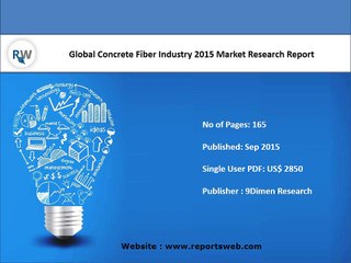 Global Concrete Fiber Market Status, Trends and Key Manufacturer
