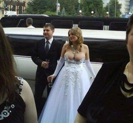 Вот это невеста! Прикол на свадьбе
