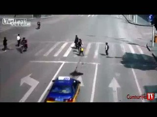 Kaza yaptı... Canının yerine malının derdine düştü