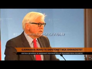 Gjermania: Iraku të shpëtohet nga xhihadistët - Top Channel Albania - News - Lajme