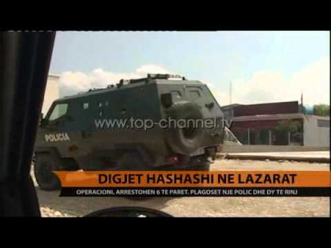 Autoblindat hyjnë në Lazarat - Top Channel Albania - News - Lajme