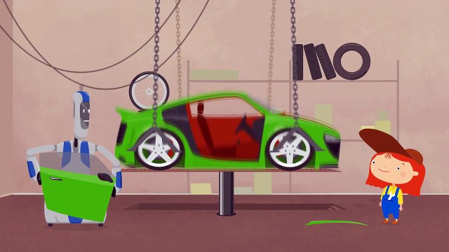 Доктор Машинкова ВСЕ СЕРИИ ПОДРЯД. Мультики про автосервис и машинки. Сборник 4.