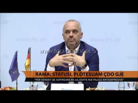 Rama: Statusi, plotësuam çdo gjë - Top Channel Albania - News - Lajme