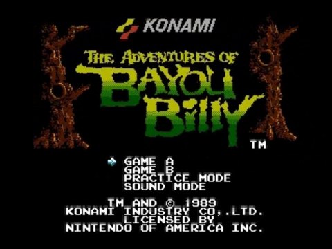 The Adventures of Bayou Billy Nintendo Nes Test 65