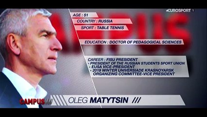 Campus : FISU - Oleg Matytsin