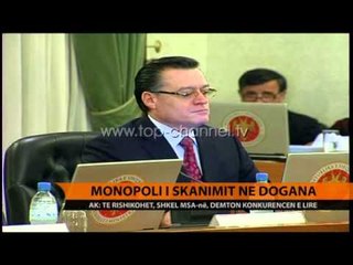 Monopoli i skanimit në dogana - Top Channel Albania - News - Lajme