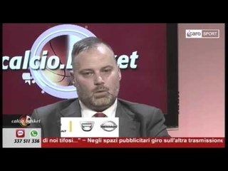 Icaro Sport. De Meis a Calcio.Basket: "Mi hanno scritto "ti stiamo scavando la fossa""