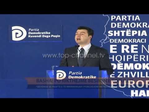 Basha: Po rikthejmë besimin e popullit - Top Channel Albania - News - Lajme