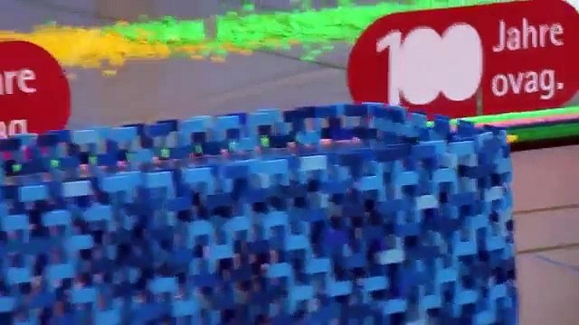 128,000 Dominoes Falling into past a journey around the world 2 Guinness World Records) YouTub