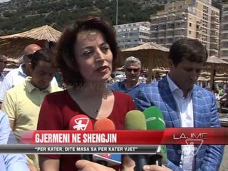 Gjermeni përplasje me kreun e komunës në Shëngjin - News, Lajme - Vizion Plus