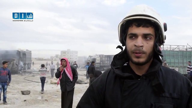 Россия разбомбила турецкий гумконвой. семь человек погибло и 10 получили ранения