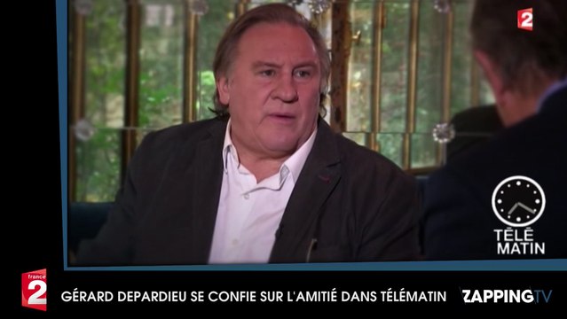 Gérard Depardieu : les femmes, son fils Guillaume, l'amitié... L'acteur se confie
