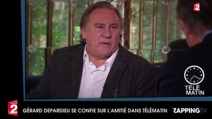 Gérard Depardieu : les femmes, son fils Guillaume, l'amitié... L'acteur se confie