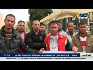 تبسة : بطالون بئر العاتر يحتجون بسبب اقصائهم من العمل في فرفوس