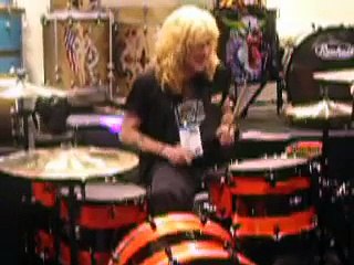LA Music Examiner Video - Steven Adler at 2010 NAMM Show